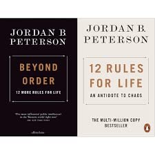 IRIPLEZO Jordan B. Peterson Best Selling Combo Books - 12 Rules For Life An Antidote To Chaos And Beyond Order 12 More Rules For Life