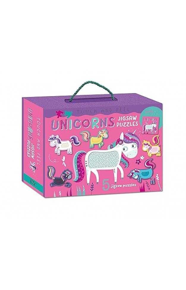 Touch and Feel Puzzle and Board Book Set